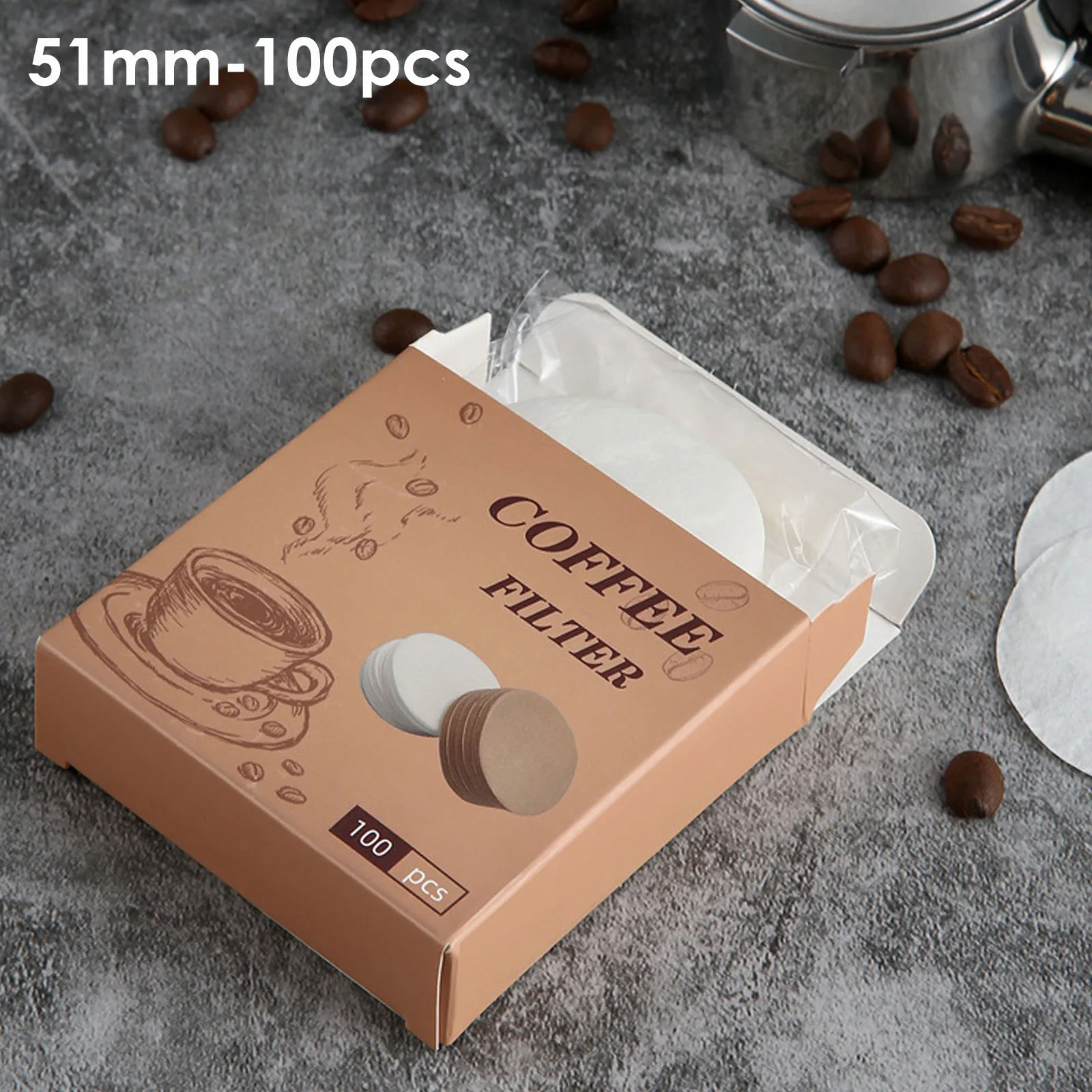 Filtri Caffè Monouso Con Orecchie - 100 Pezzi Per Caffè Drip Portatile - Foto 1