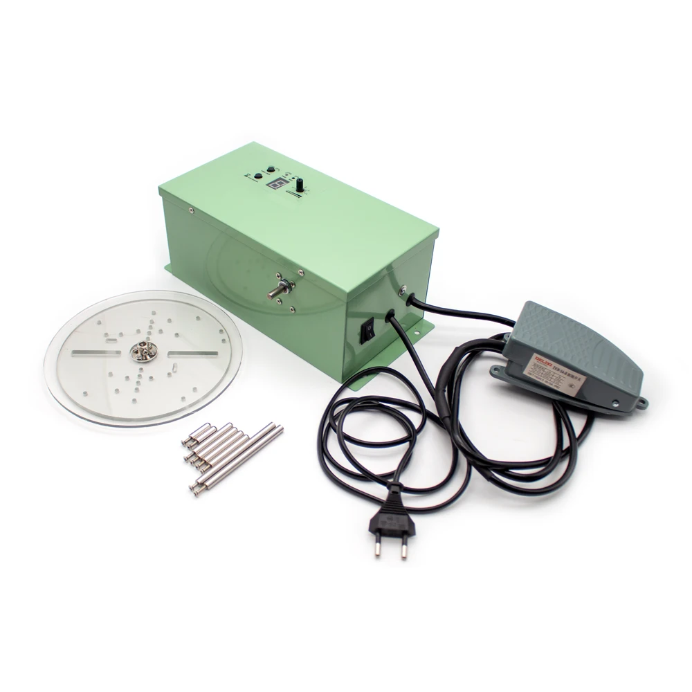 

Электрическая машинка для намотки шнурков, с ножным переключателем, 1-500 об/мин