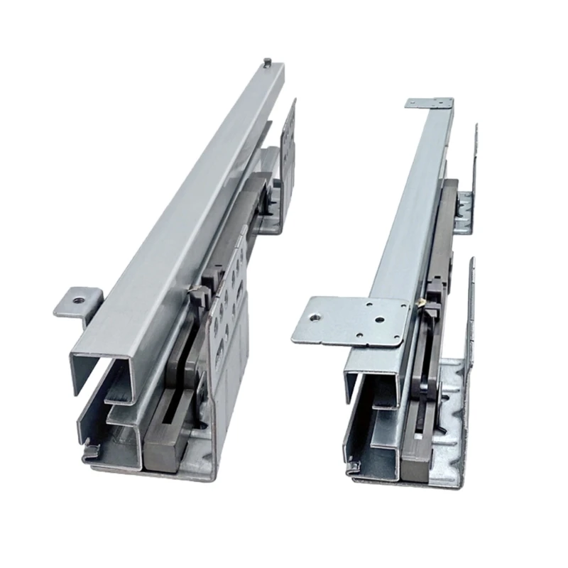 

1Pair Full Extension Drawer Slides Rails 45kg Load Capacity Zinc-Plated Sheet M89B