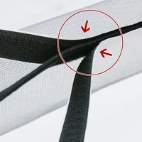 Self-adhesive and reusable mosquito nets for windows, anti-mosquito window screens, tulle, customizable in summer washable mesh 5