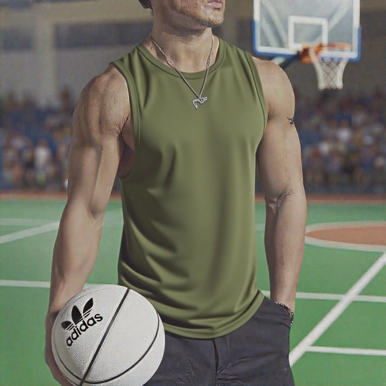 ตัวเลือกสินค้า Men's Quick Dry Gym Tank Top - Lightweight & Breathable