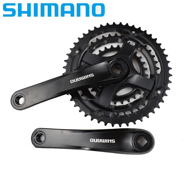 Shimano Tourney FC-TY501 Bike Crankset 24-34-42T/28-38-48T Bicycle  Chainwheel FC TY501 6/7/8 Speed Bicycle Crank 170mm BB-UN101