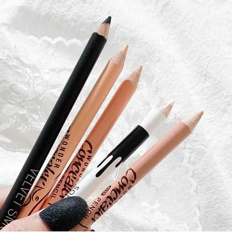 Concealer Pencil Eyeliner Eyebrow Pencil Eyeliner Gel Cover Spot Repair Five Pack liquid eyeliner eyeliner pencil makeup pen liquid eyebrow pencil
