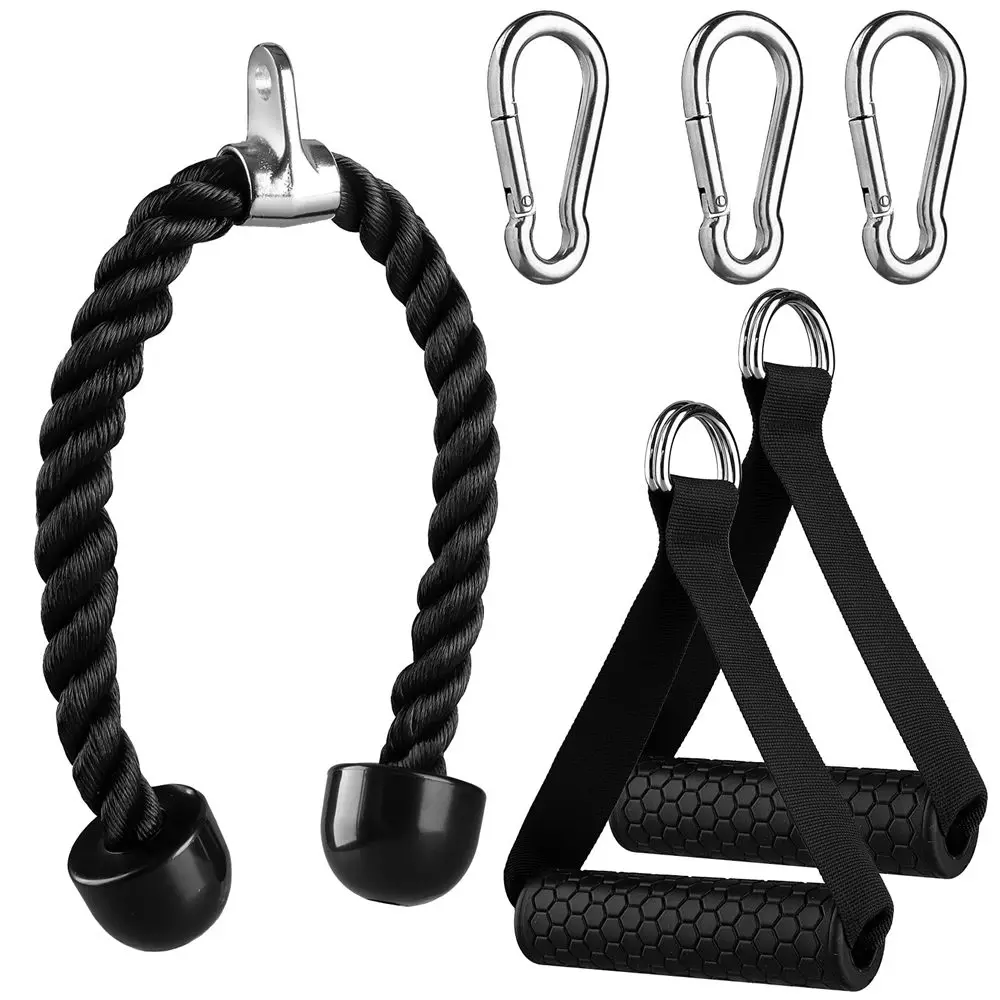 Cable máquina accesorio ejercicio manijas accesorios entrenador