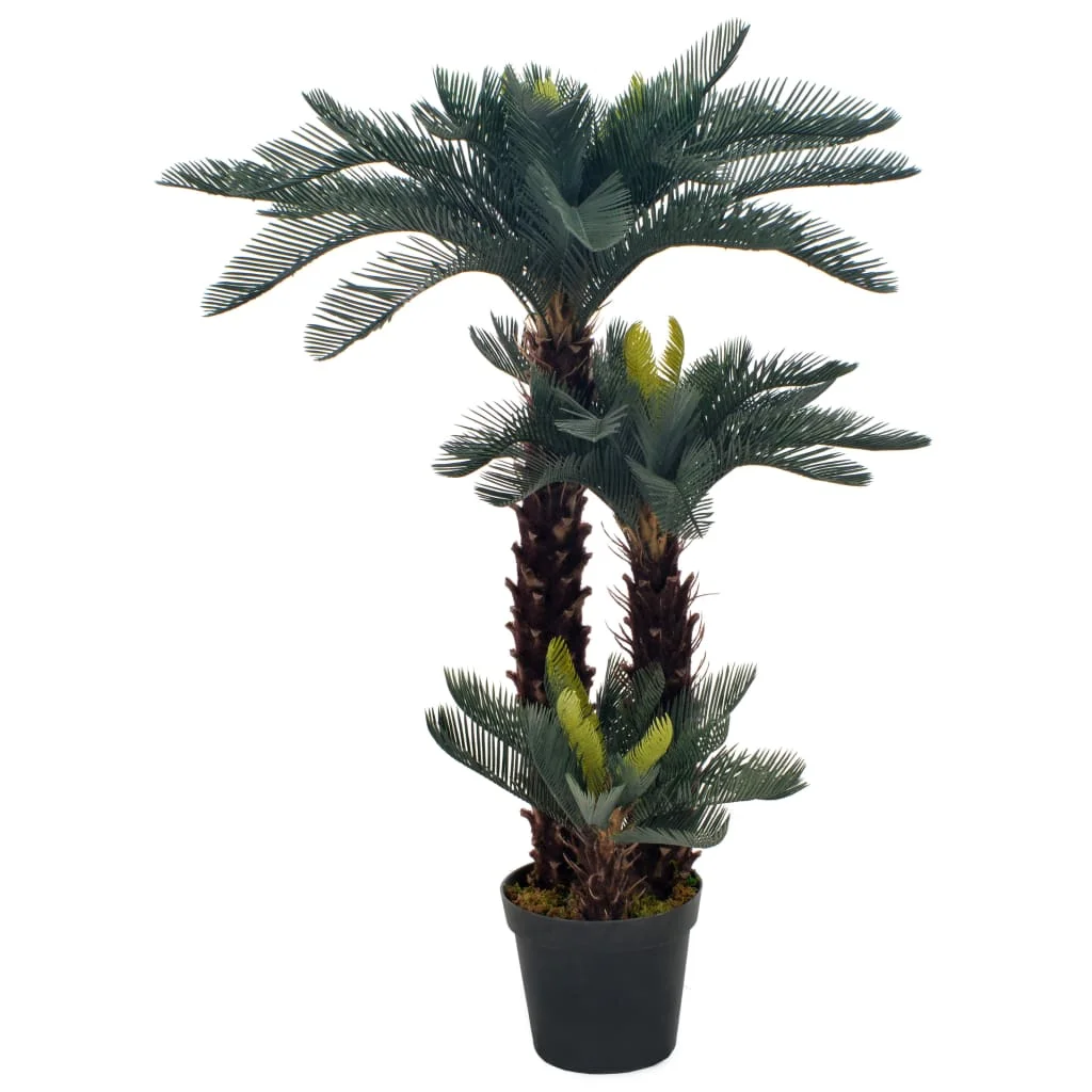 Pianta Artificiale Con Cycas Green Pot Cm Garden Garden Decoration Accessori Per Feste Wall Hovering Balcone Decorazione Calda Piante Verdi Artificial