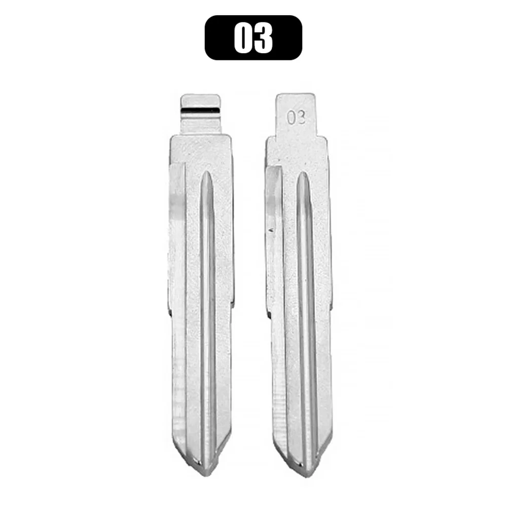 1-10# 1# 2# 3# 4# 5# 7# 8# Replacement Key Blade Head Material For Chino Key Embryo B5 Copper For Lada Toyato Jeep Changan Zotye