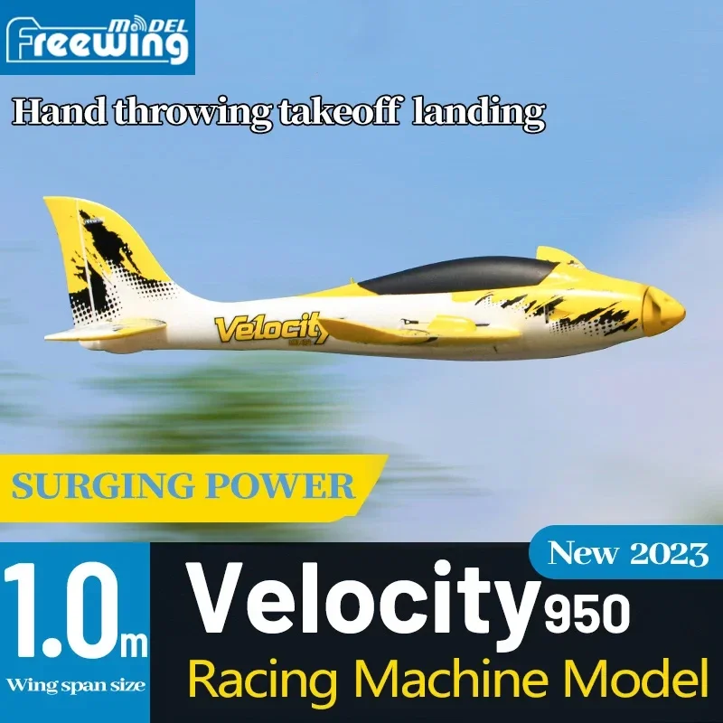 Freewing FlightLine Velocity RC 4CH Touring Shuttle Racing Machine Model with a wingspan of 1000mm Adult Boys Toy 3