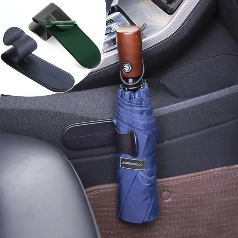 The Lord Of The Tools 4 Ganci Porta Oggetti Per Bagagliaio Auto - Staffe In Plastica Per Ombrelli, Borse E Canne - 2