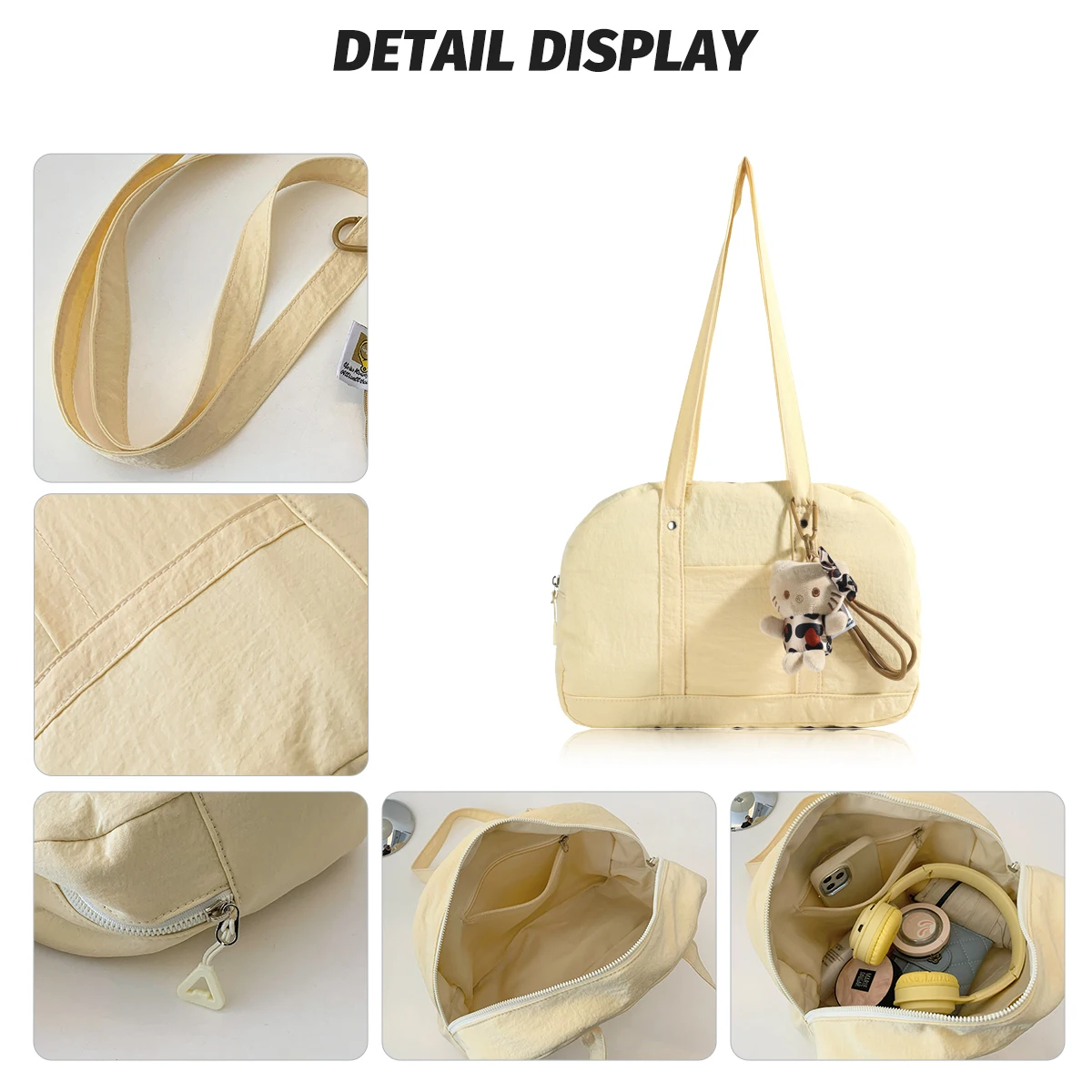 Lightweight Short-Distance Travel Bag, Women's Sports Yoga Bag, Training Fitness Bag, Men's Storage Crossbody Bag, Versatile Commuter Bag, Cute Shopping Student Class