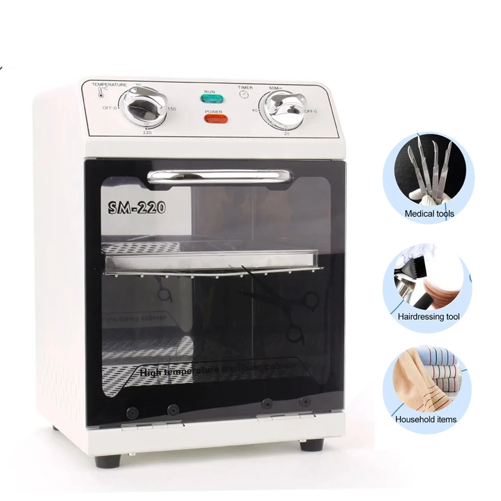 Towel High Temperature Sterilization Box Sterlizer Dry Heat Machine for Manicure Dental Clinic Dry Heat Cabinet For Nail Tool nail tool sterilizer manicure tool disinfection box electric disinfection box