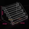 Nail Polish Display Stand Acrylic Transparent Multi-Layer Manicure Rack Nail Shop Cosmetic Rack Nail Polish Storage Rack 1