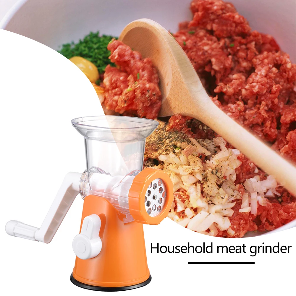 Stainless Steel Meat Grinder Manual Fruit Vegetable Chopper Mincer Pasta Maker Crank Household Kitchen Cooking Tools meat grinder