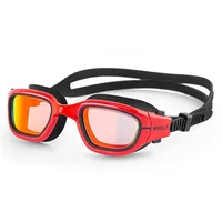 Anti Fog Customized Children Swimming Goggles Wide Clear View Mirror Coating Polarized Kids Swim Glasses Goggle