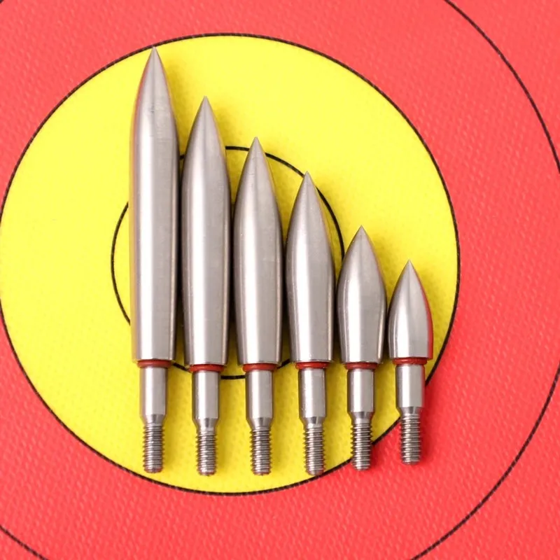 3/6/12/24pcs ID 6.2mm Arrow Shaft 100/125/150/200/250/300/350grains Tips Field Points Arrow Heads Archery Hunting Accessories archery arrow tips