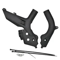 Durable Motorcycle Frame Protector for Off - Road Motocross Bikes (Black)