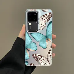 Elegant Butterfly Shockproof Laser Phone Case - New Fashion Design - Samsung S24 Plus (CH - White Butterfly 2)