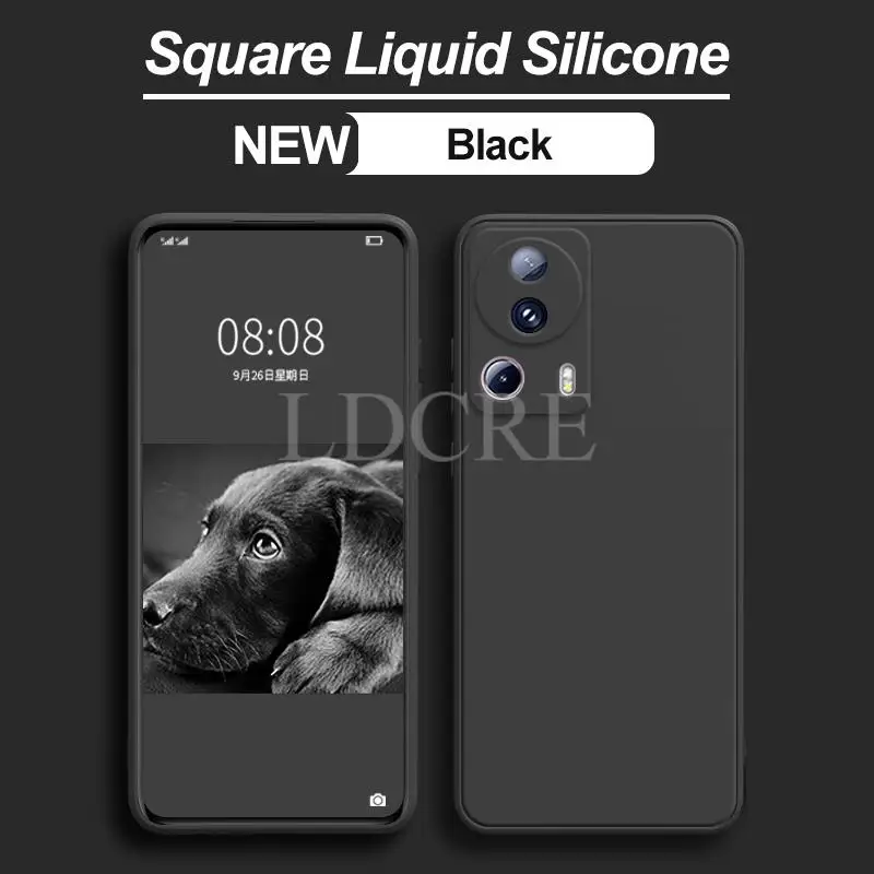 Xiaomi 13 Lite Liquid Silicone Protective Phone Case - TPU Rubber Coque Cover