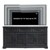 TV Stand for TVs Up to 75", 66" Wide Entertainment Center with 4 Door & 3 Drawers, Media Console Table for Living Room, Black 5