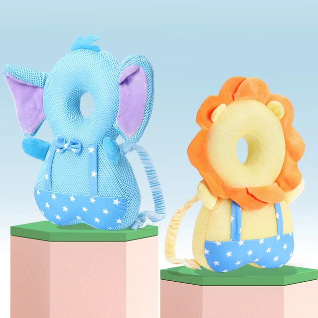 1-3T Toddler Baby Head Protector Safety Pad Cushion Back Prevent Injured Cartoon Security Pillows Protective Headgear 3