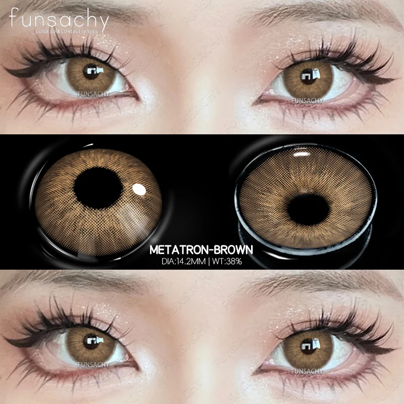 Vibrant Natural Colored Contact Lenses - Blue & Green Hues