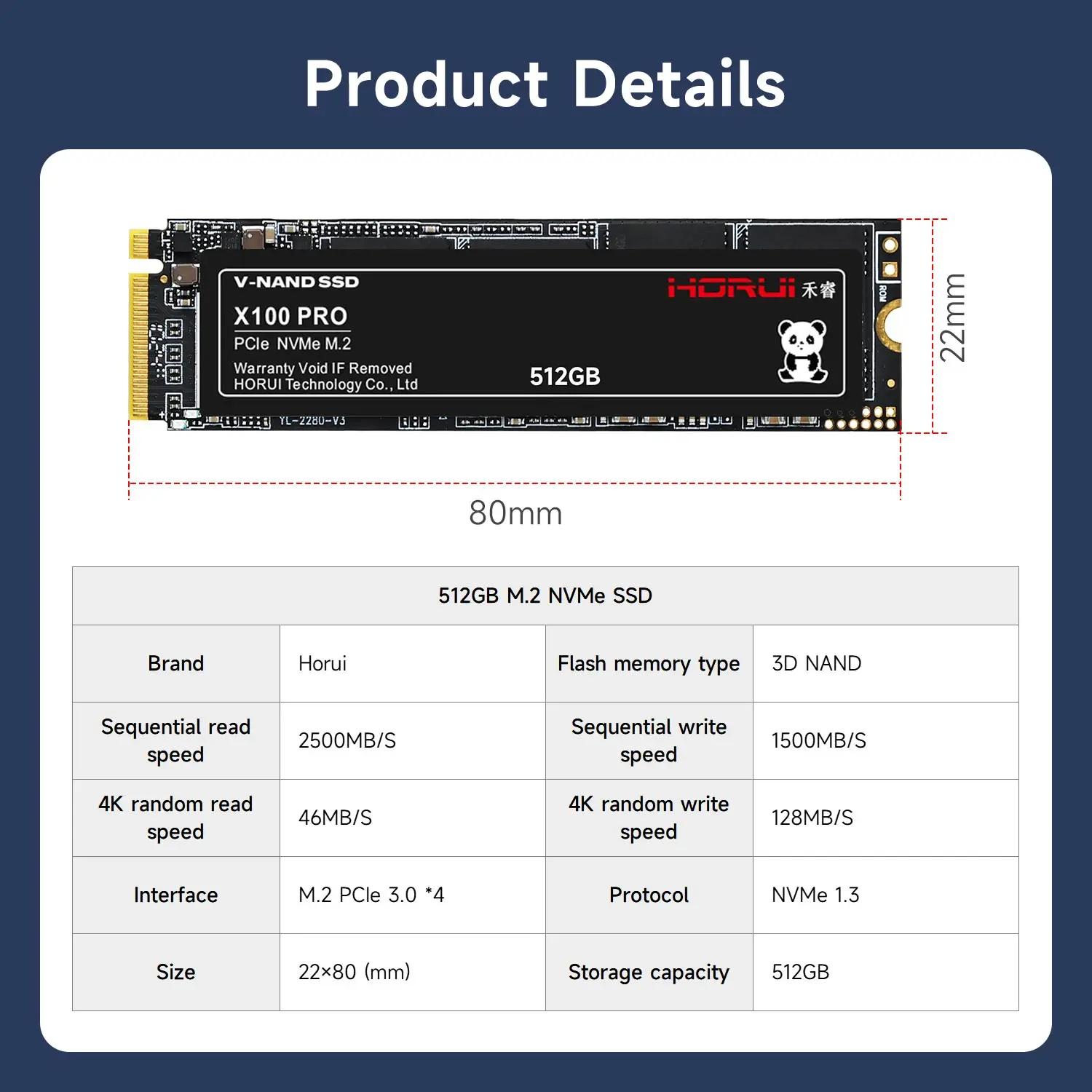 SSD Solid State Drive 256G M.2 PCle 3.0 Interface NVMe Protocol Fast Tead And Write for Jetson Raspberry Pi Board Laptop Desktop