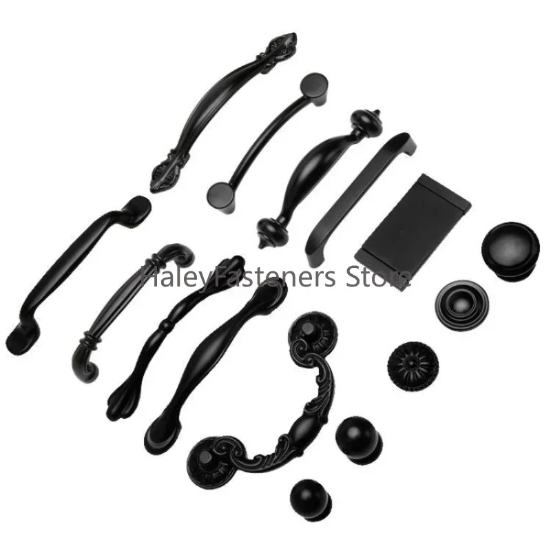 Furniture Handles Aluminum Flower Knobs Handles for Drawers American Style 2
