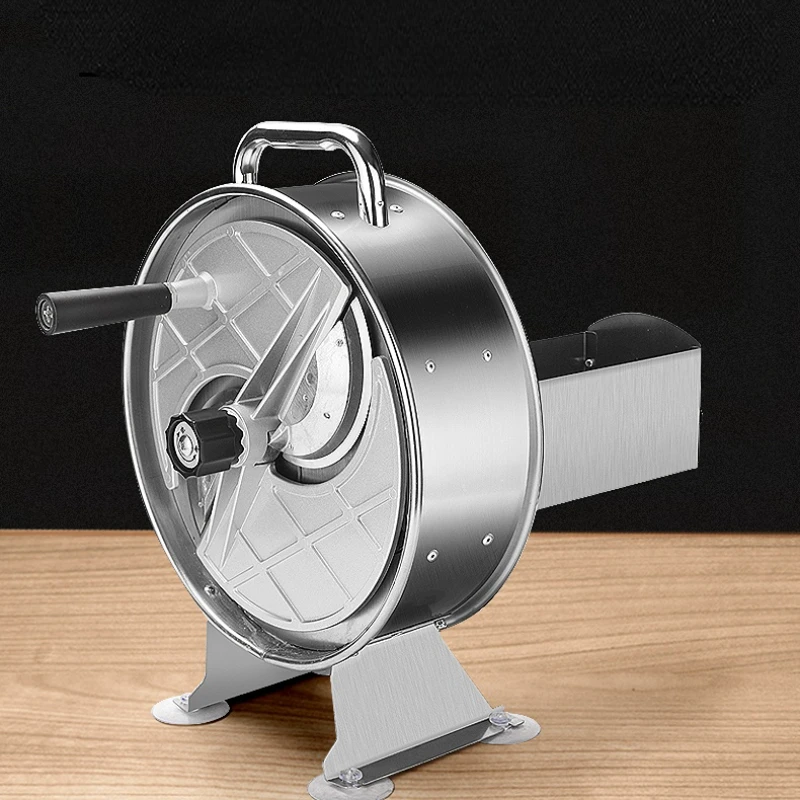 

Ручная ломтерезка для фруктов, коммерческая ломтерезка для картофеля, регулируемая фотомашина из нержавеющей стали, кухонные инструменты