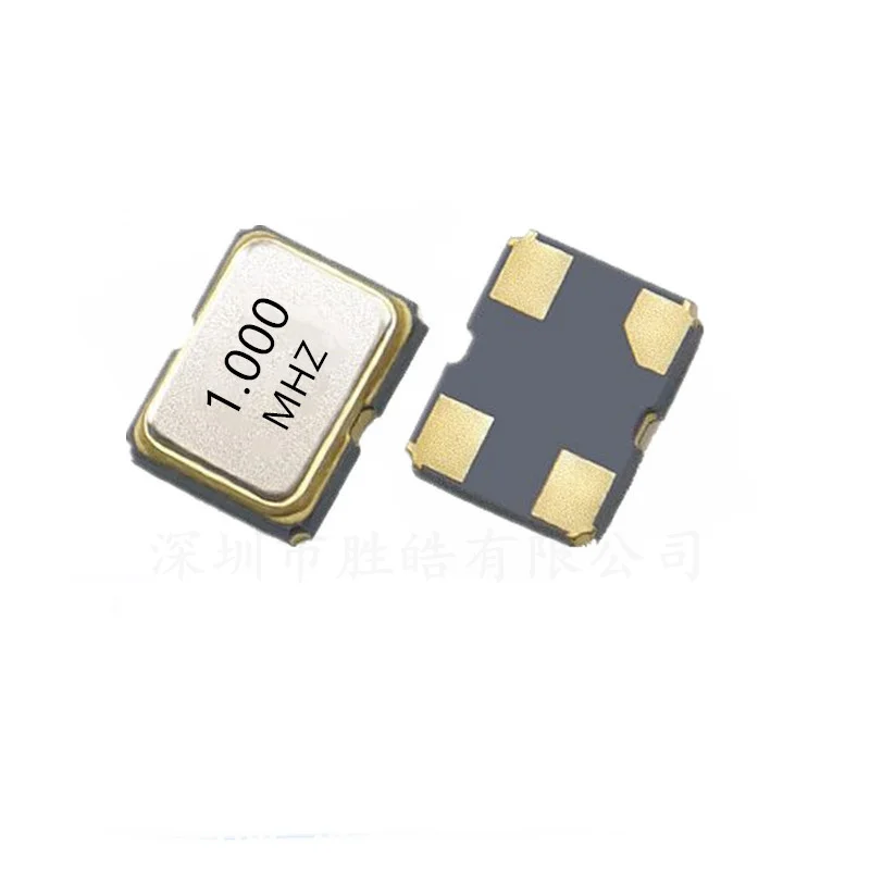 (10PCS) SMD 3225 Active Crystal Oscillator 1MHZ 4P