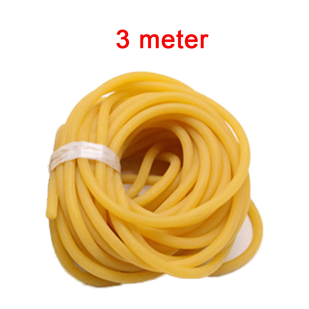 1-10M Natural Rubber Elastic Solid Latex Outdoor Hunting Tourniquet Catapults Elastic Band Slingshots Parts