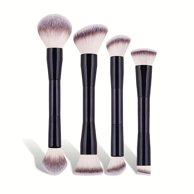 Professionelles Doppelseitiges Rouge- Und Puderpinsel-set_voghion.com
