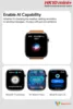 HK10 MIni+ Smart Watches Men Women Bluetooth 1.75 AMOLED Smart Voice Assistant Gravity Dial Health Monitoring Latest Version 2