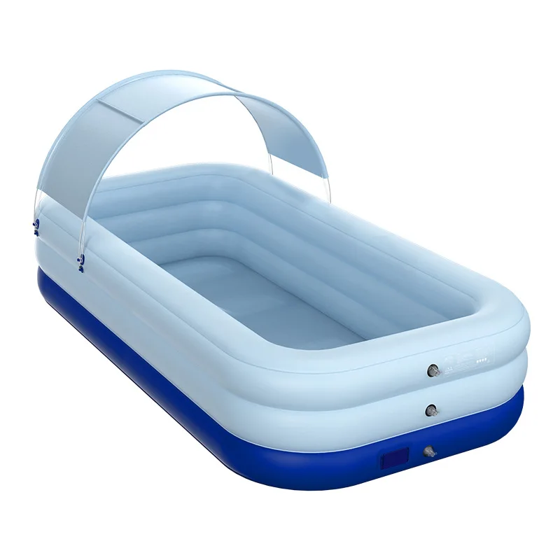 Large Size Family Pool Baby Kids Ocean Ball Sand Bath Toys Rectangular Swimming Pool