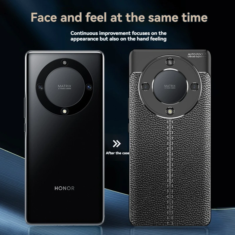 Luxury Business Leather Texture PU Shockproof Soft Protective Phone Case Cover