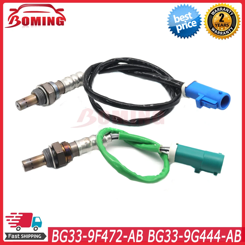 

2Pcs Car Upstream&Downstream Oxygen O2 Lambda Sensor BG33-9F472-AB BG33-9G444-AB For Aston Martin V8 Vantage 2013 4.7L