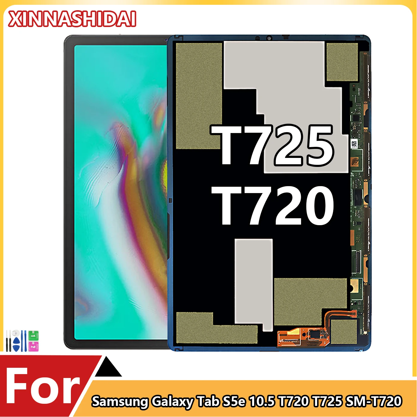 100 testado tablet lcd para samsung galaxy tab s5e 10.5 SM T720 t720 SM T725 t725 display lcd
