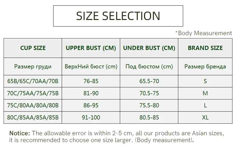 SUJIIN Strapless Bra for Women Wireless Invisible Seamless Push Up Summer Bralette Convertible Multiway Lift Bras Woman MX199