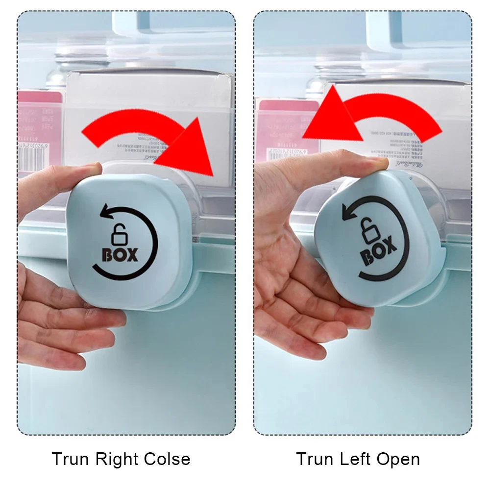 First Aid Kit Emergency Medicine Kit Large-Capacity Household Medicine Storage Box Portable Classification Kit Multifunctional