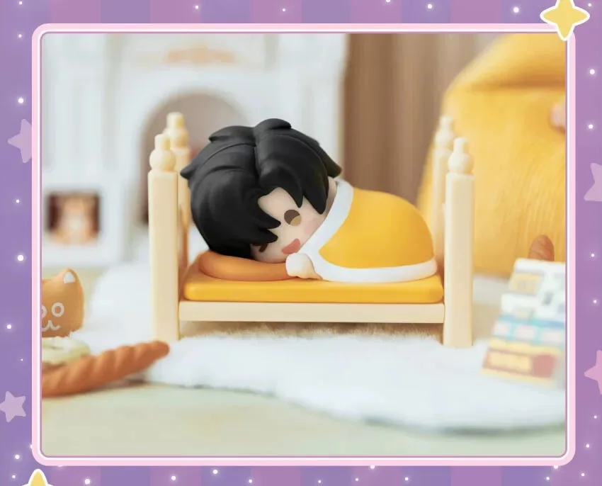 Link Click Warm Bettwäsche Stapelbare Puppen Agent Blind Box Sammelfiguren Trendige Spielzeuge und Hobbys für Kinder und Erwachsene – Detail 7