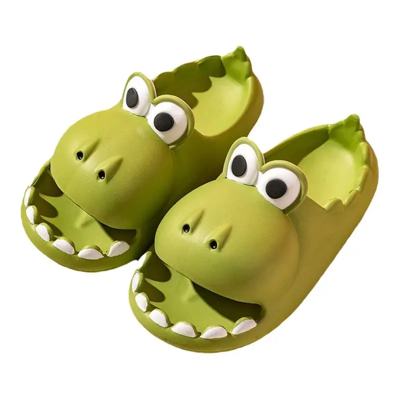 

Dinosaur Slippers for Women Summer Outerwear Indoor Home Thick-Soled Couple Slip-on Slippers for Children Summer Men