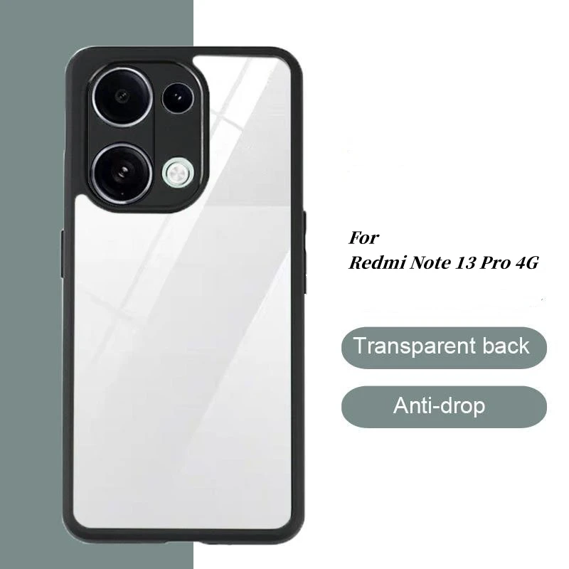 Shockproof Hard Clear PC Case - Enhanced Protection Cover