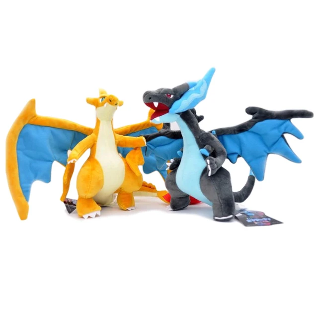 Brinquedos de pelúcia charizard brilhante para crianças, mega evolução X e Y,  animais de pelúcia, presente infantil, 10 estilos - AliExpress