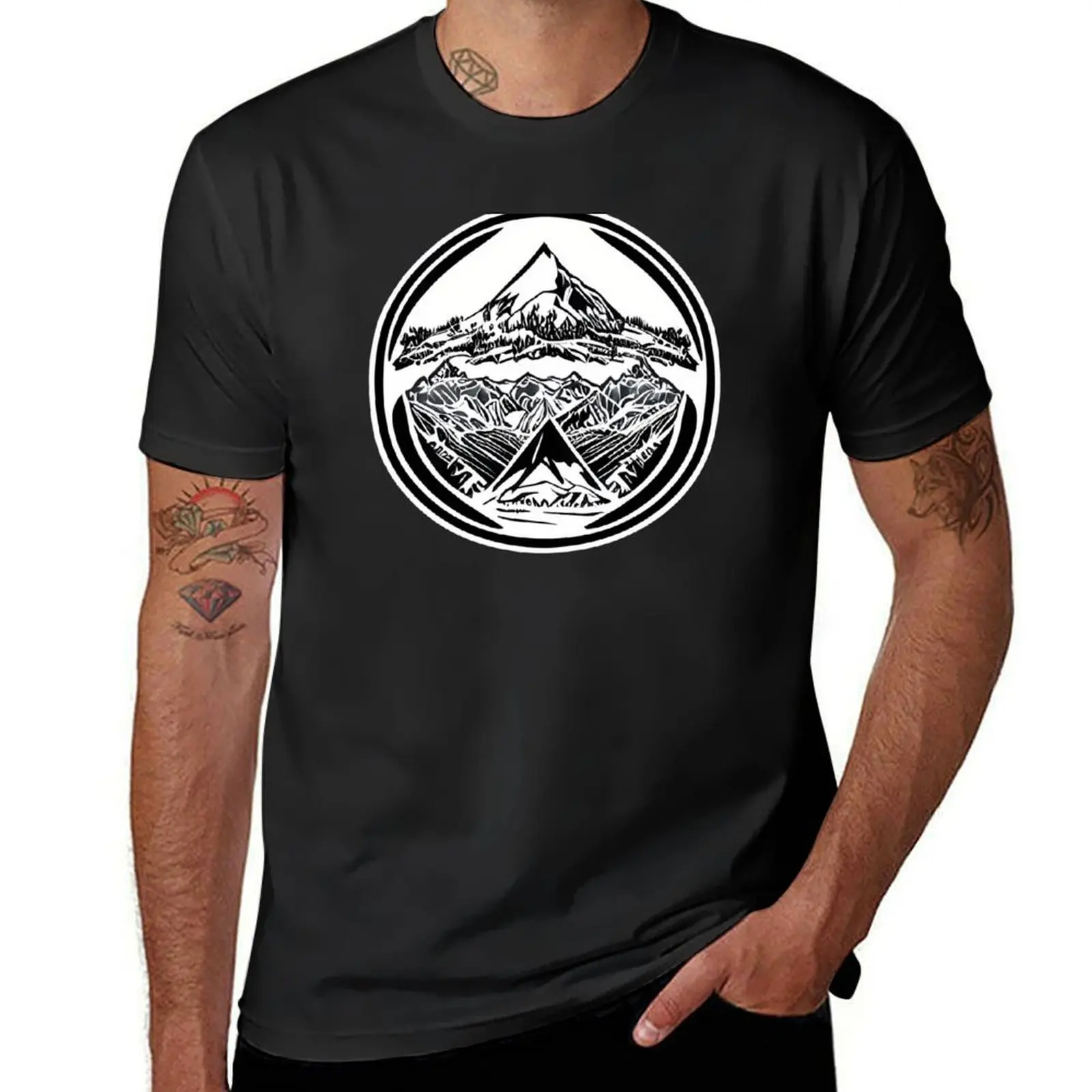 

Snowboarding/Skiing Ski Resort Style Design #18 T-Shirt blanks anime graphics mens big and tall t shirts