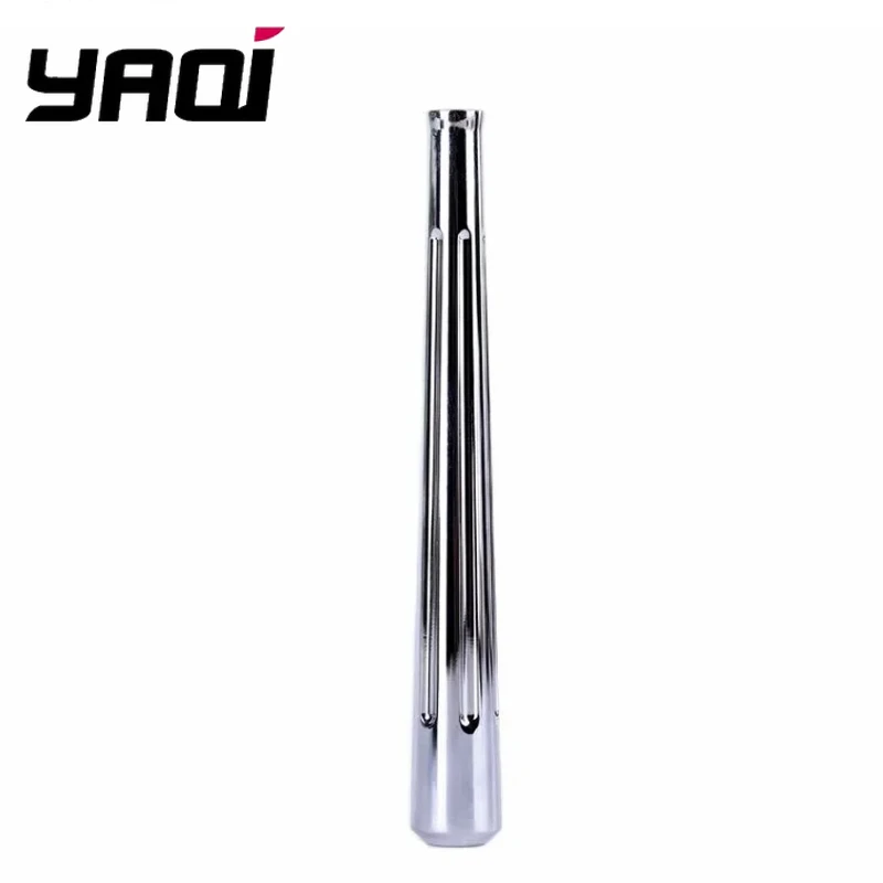 Yaqi Mens Globe Trotter 크롬 컬러 황동 안전 면도기 핸들 휴대용 교체 면도기 핸들 새로운 패션 간단한 핸들