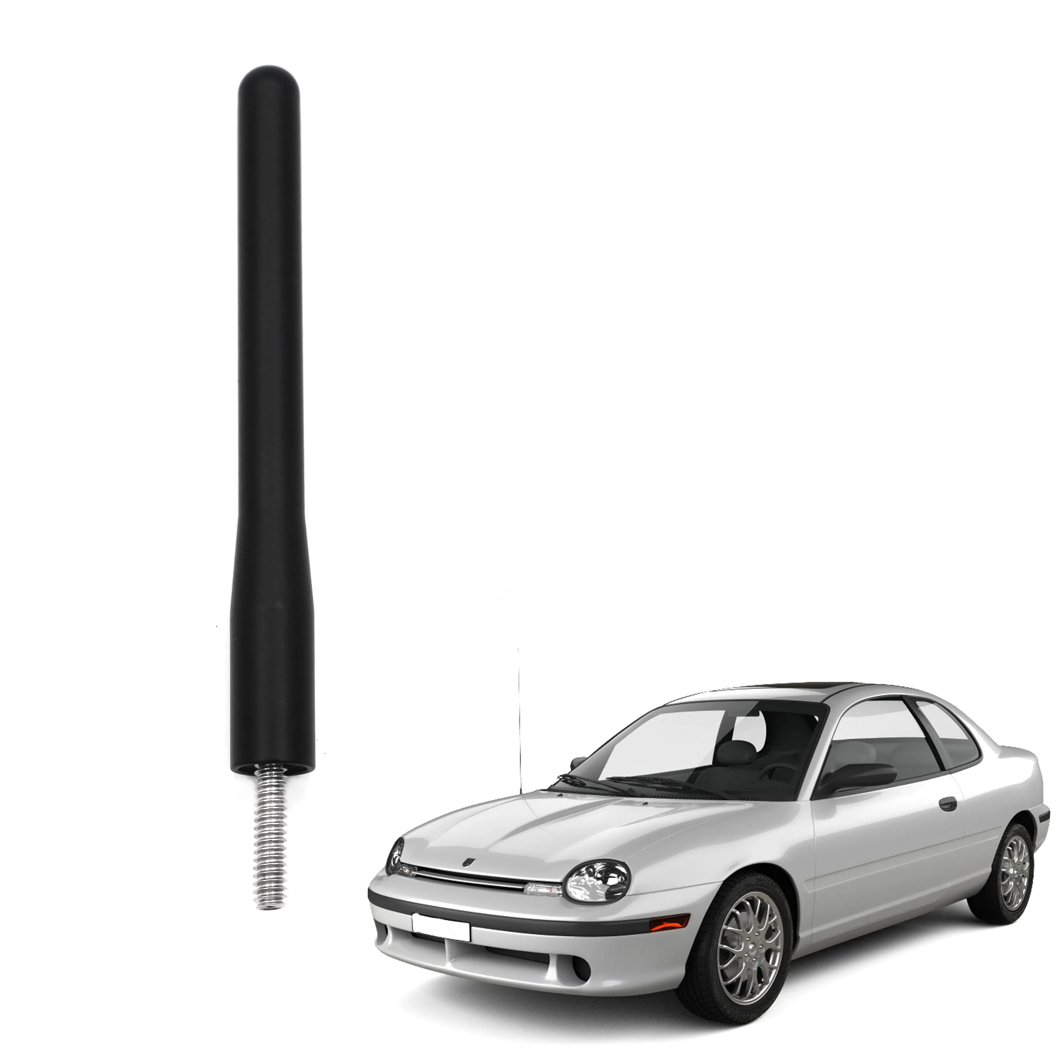 

4 Inch Short Aluminum Antenna for Dodge Neon 1996 1997 1998 1999 Aerial
