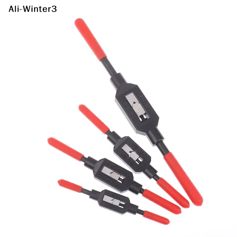 【W3】M1-M8/M1-M10/M3-M10/M4-M12 미터법 탭용 조정 가능한 탭 렌치 핸들 초경질 고탄소강 탭 리머 수공구