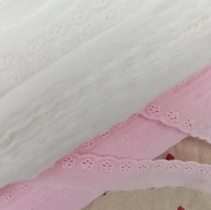 Cotton Fabrics Lace 5 Meters Women's Clothing Collar DIY Lace Trim Embroidered Fabrics Lace Fabric Lace Sewing Supplies Lace Sewing Accessories Lace Accessories Lace Garment Accessories Clothing Craft Accessories Clothing Accessories Lace Decoration