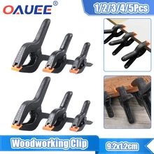  5PCS 2 Inch 3 Inch A-shaped Woodworking Clip Spring Clip DIY Tools Clamps Woodworking Spring Clip Photo Studio Background Clip 