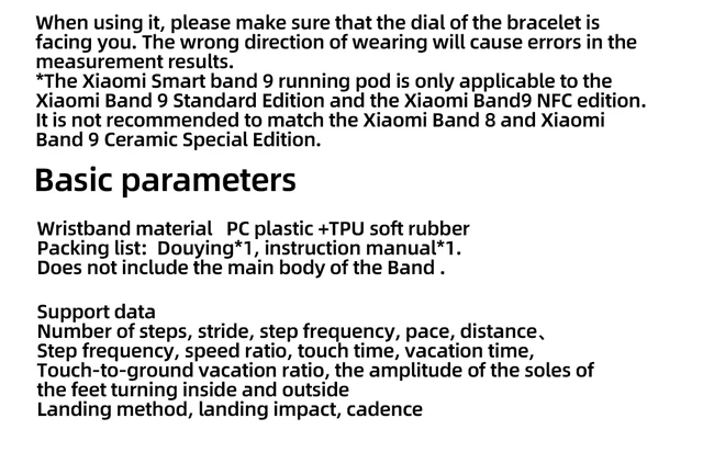 Xiaomi asli tali gelang pintar Miband Pods lari pengikat