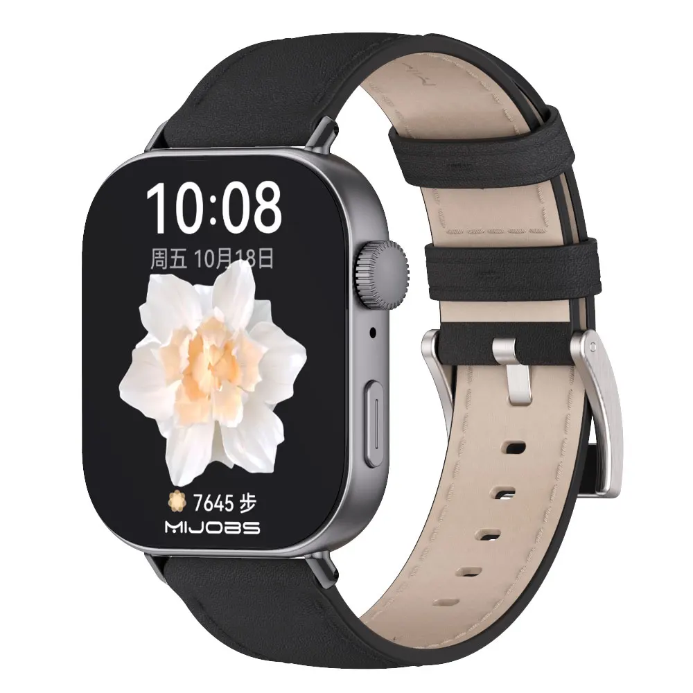 Premium Leather Wristband for Smart Watch - Soft and Durable Strap Accessory