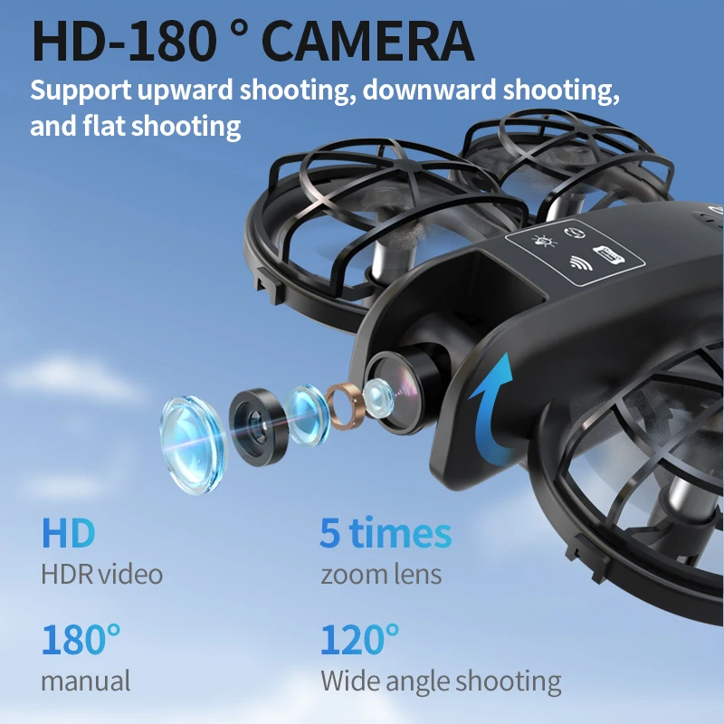 2025 신형 미니 K100 MAX 드론 4K HD 전문가용 듀얼 카메라 스크린 광학 흐름 드론 장난감 브러시리스 쿼드콥터 선물 FPV 드론
